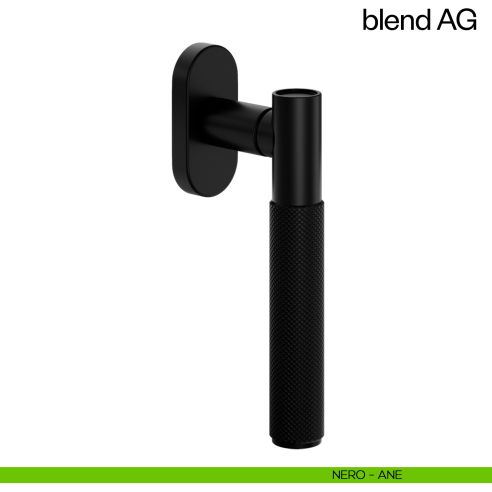 Maniglia per finestra martellina DK Blend AG dnd nero