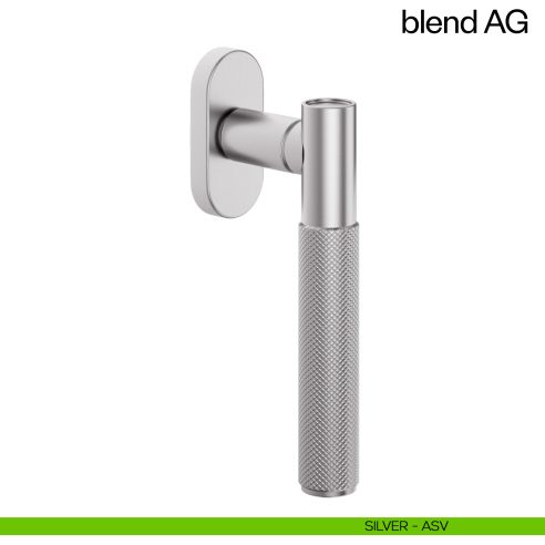 Maniglia per finestra martellina DK Blend AG dnd silver