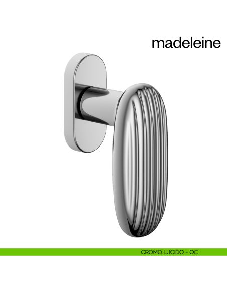 Maniglia per finestra martellina DK Madeleine dnd cromo lucido