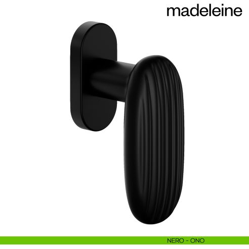 Maniglia per finestra martellina DK Madeleine dnd nero