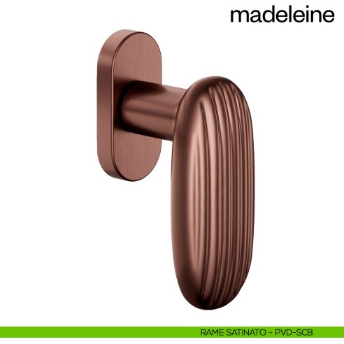 Maniglia per finestra martellina DK Madeleine dnd PVD rame satinato