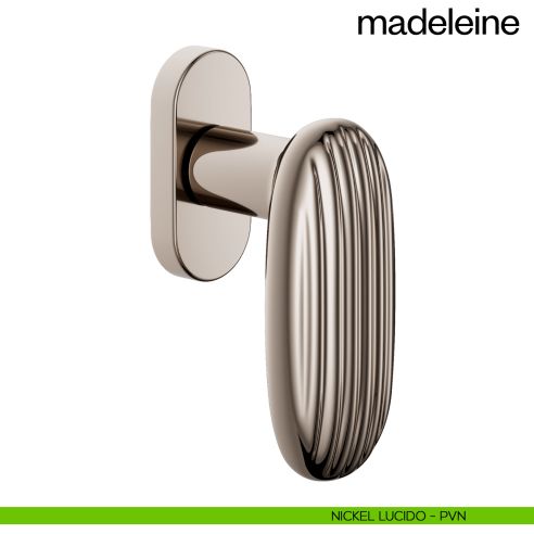 Maniglia per finestra martellina DK Madeleine dnd nickel lucido