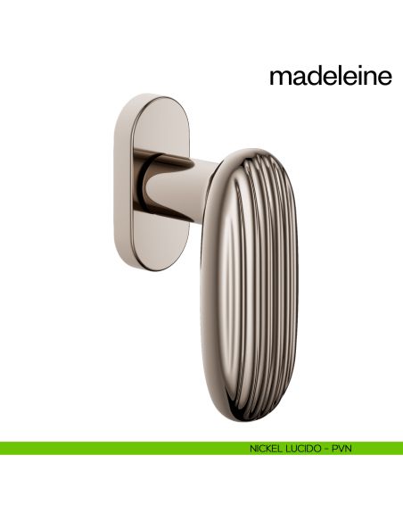 Maniglia per finestra martellina DK Madeleine dnd nickel lucido