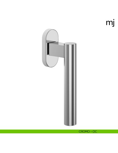 Maniglia per finestra martellina DK Mj dnd cromo lucido