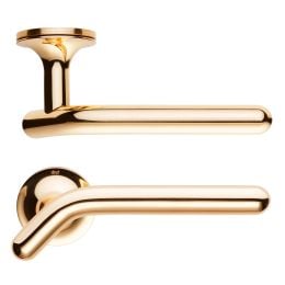 Maniglia per porta Pod dnd handles con rosetta tonda 2