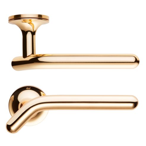 Maniglia per porta Pod dnd handles con rosetta tonda