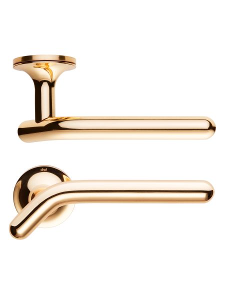 Maniglia per porta Pod dnd handles con rosetta tonda