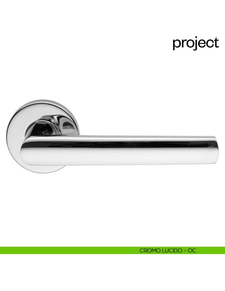 Maniglia per porta Project dnd Handles cromo lucido
