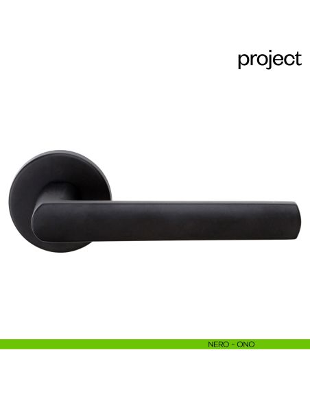 Maniglia per porta Project dnd Handles nero