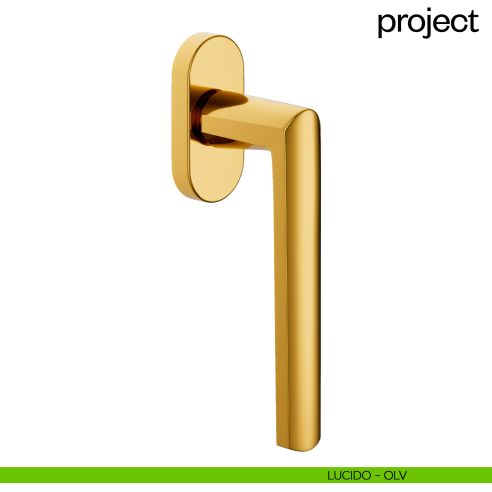 Maniglia per finestra martellina DK Project dnd lucido