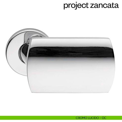 Maniglia per porta Project Zancata dnd Handles cromo lucido