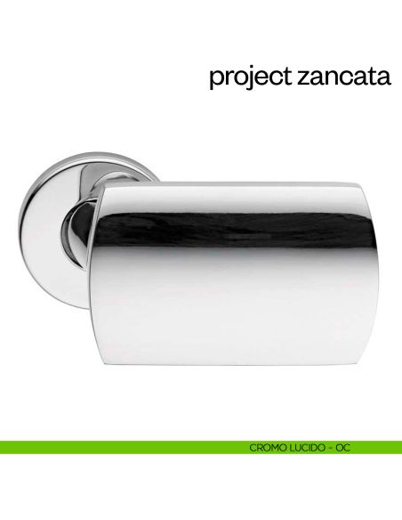 Maniglia per porta Project Zancata dnd Handles cromo lucido