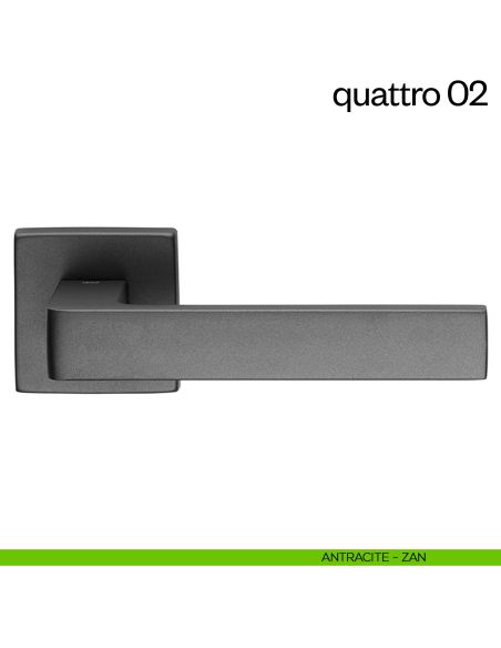 Maniglia per porta Quattro 02 dnd Handles antracite