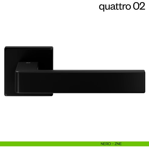 Maniglia per porta Quattro 02 dnd Handles nero