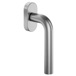 Maniglia per finestra martellina DK in acciaio S40 dnd Handles
