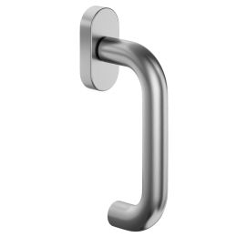 Maniglia per finestra martellina DK in acciaio S55 dnd Handles