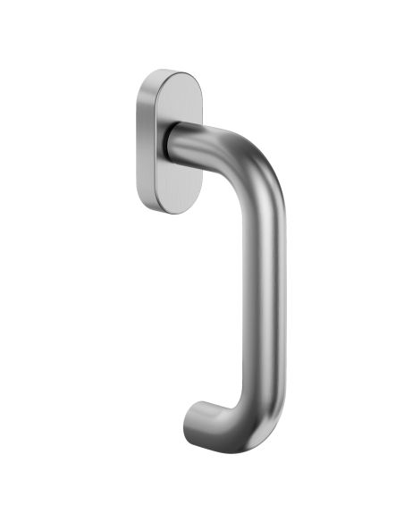 Maniglia per finestra martellina DK in acciaio S55 dnd Handles