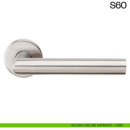 Maniglia per porta in acciaio S60 dnd Handles 2