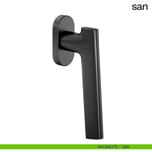 Maniglia per finestra martellina DK San dnd antracite