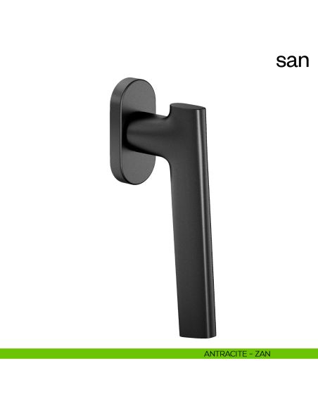 Maniglia per finestra martellina DK San dnd antracite