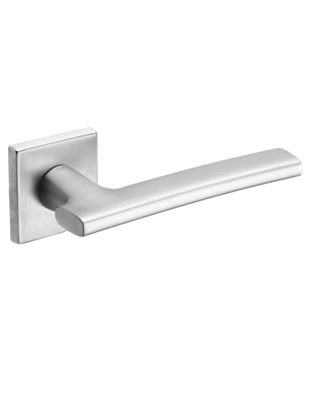 Maniglia per porta San 02 dnd handles con rosetta quadrata
