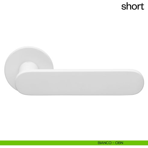 Maniglia per porta Short dnd Handles bianco