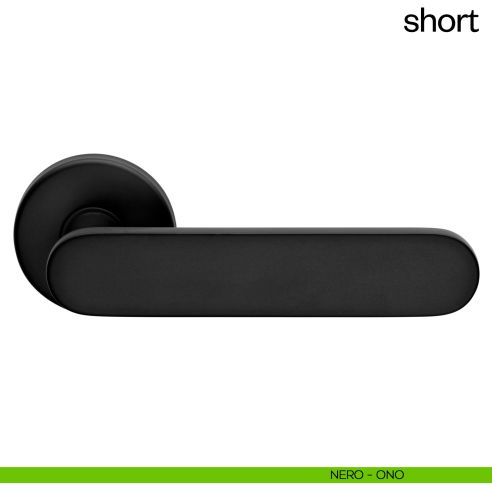 Maniglia per porta Short dnd Handles nero