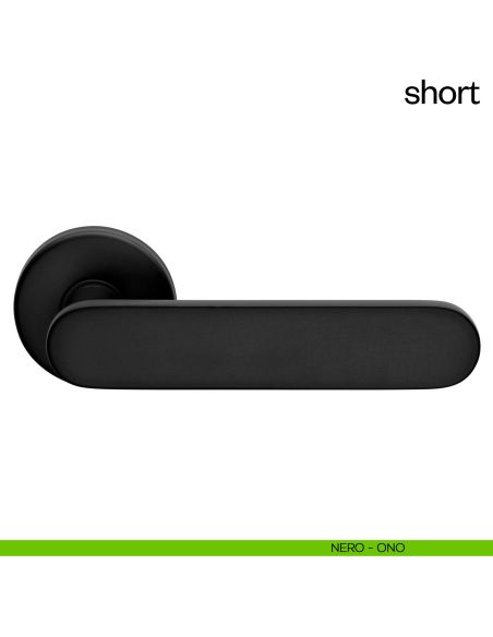 Maniglia per porta Short dnd Handles nero