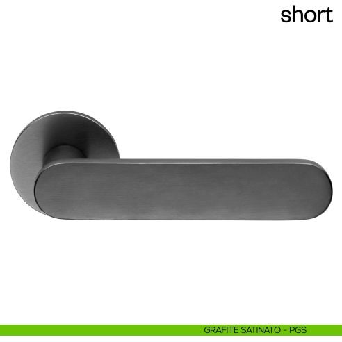 Maniglia per porta Short dnd Handles grafite satinato