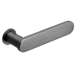 Maniglia per porta Short dnd handles con rosetta minimale Unico