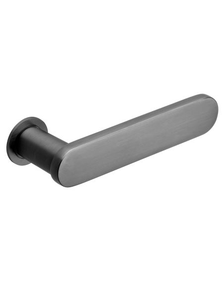 Maniglia per porta Short dnd handles con rosetta minimale Unico