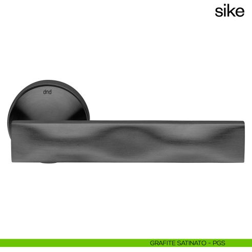Maniglia per porta Sike dnd Handles grafite satinato
