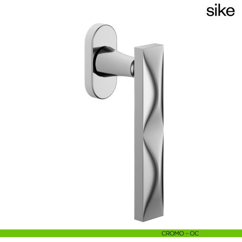 Maniglia per finestra martellina DK Sike dnd cromo lucido