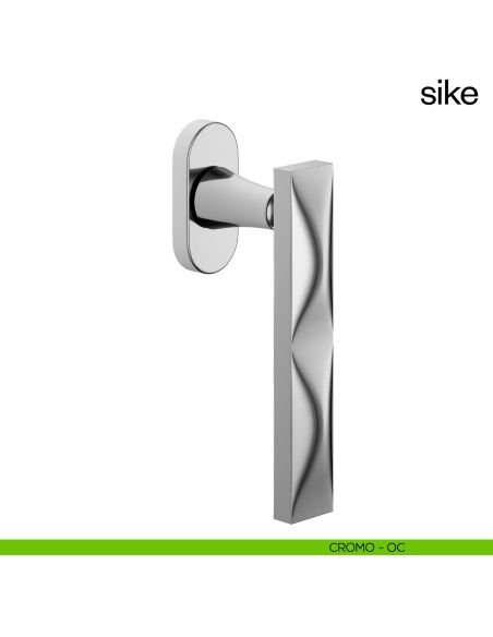 Maniglia per finestra martellina DK Sike dnd cromo lucido