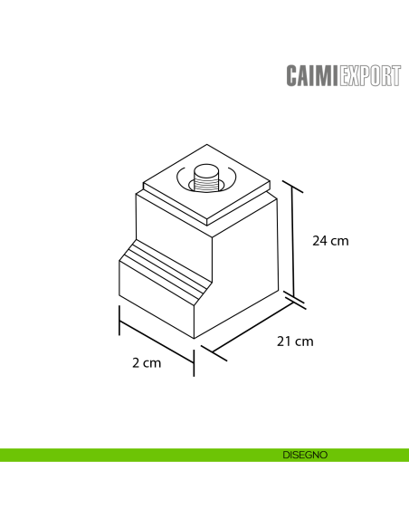 Fermo inferiore in battuta Master Universal Caimi Export ML93 - disegno