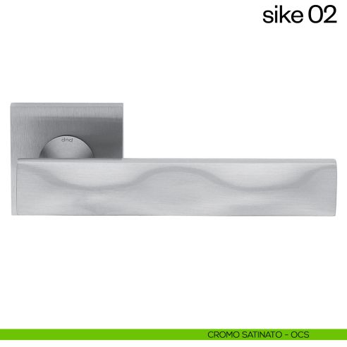 Maniglia per porta Sike 02 dnd cromo satinato