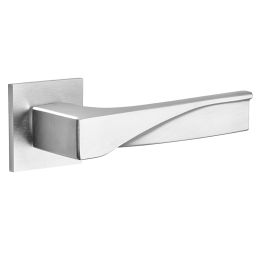 Maniglia per porta Silvyana Dnd Handles con rosetta quadrata fine