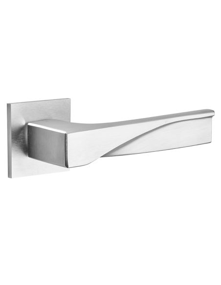 Maniglia per porta Silvyana Dnd Handles con rosetta quadrata fine