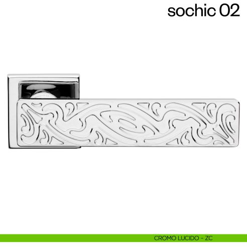 Maniglia per porta Sochic 02 dnd Handles cromo lucido