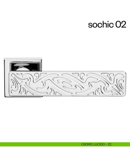 Maniglia per porta Sochic 02 dnd Handles cromo lucido
