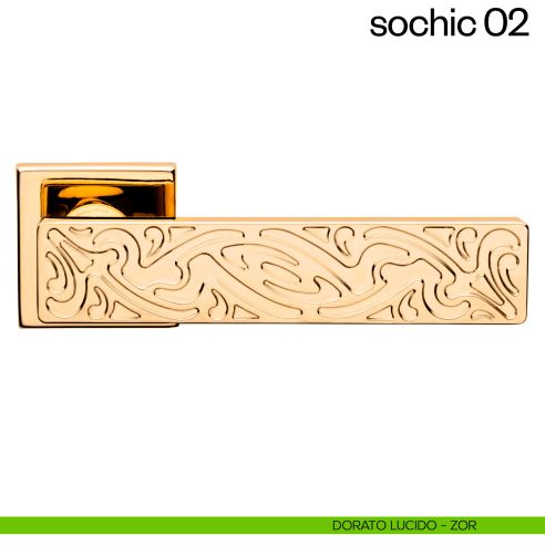 Maniglia per porta Sochic 02 dnd Handles dorato lucido