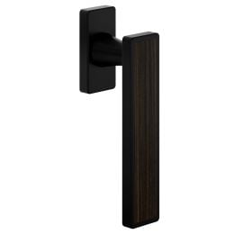 Maniglia per finestra martellina DK Sochic L 02 dnd Handles con inserto in legno