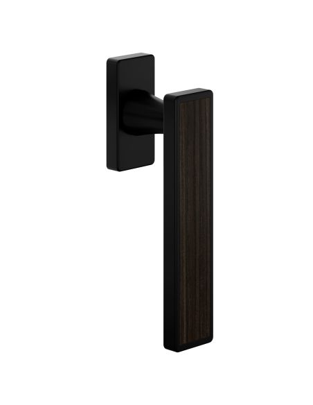 Maniglia per finestra martellina DK Sochic L 02 dnd Handles con inserto in legno