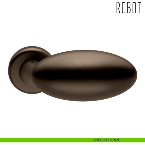 Maniglia per porta Robot Colombo Design umber bronze