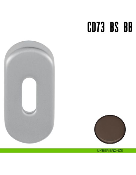 Bocchetta stretta foro patent Colombo Design CD73 BS BB umber bronze