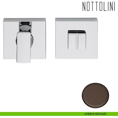 Nottolino per porta Colombo Design MM29 BZG umber bronze
