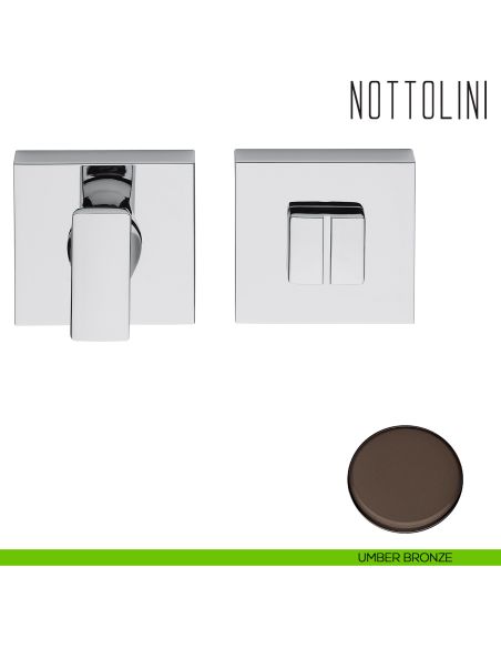 Nottolino per porta Colombo Design MM29 BZG umber bronze
