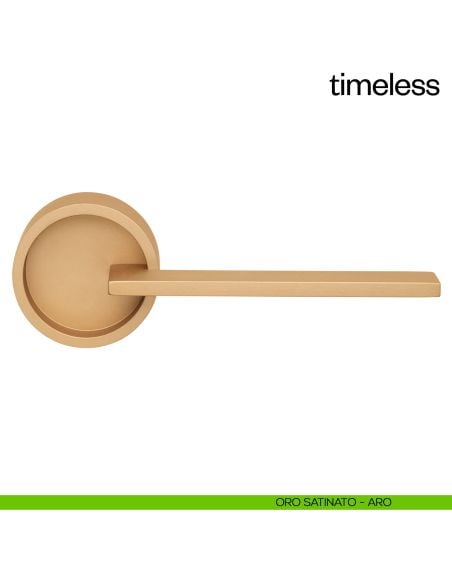 Maniglia per porta Timeless dnd Handles oro satinato