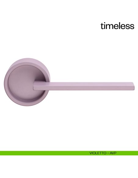 Maniglia per porta Timeless dnd Handles violetto pastello