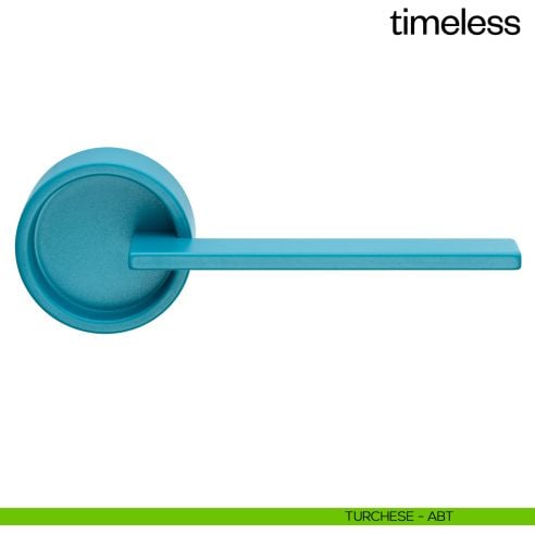 Maniglia per porta Timeless dnd Handles turchese